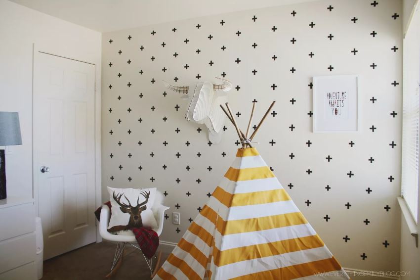 Washi tape wall decals from Everything Emily
