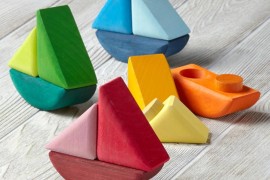 Boat blocks from The Land of Nod