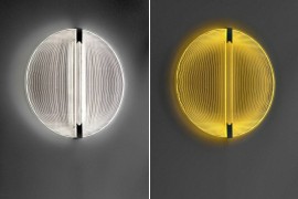 Circadian wall lamp from Transnatural Art & Design label