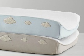 Cloud changing pad covers from Restoration Hardware