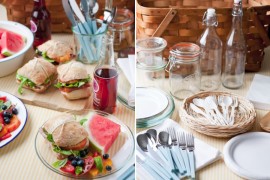 Colorful and practical picnic ideas from Design Mom