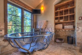 Custom tub designed by Suzanne Allen