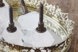 DIY Crystal Drawer Pulls