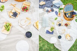 DIY picnic blanket from Paper & Stitch
