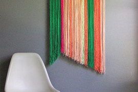 DIY yarn art from Oleander and Palm