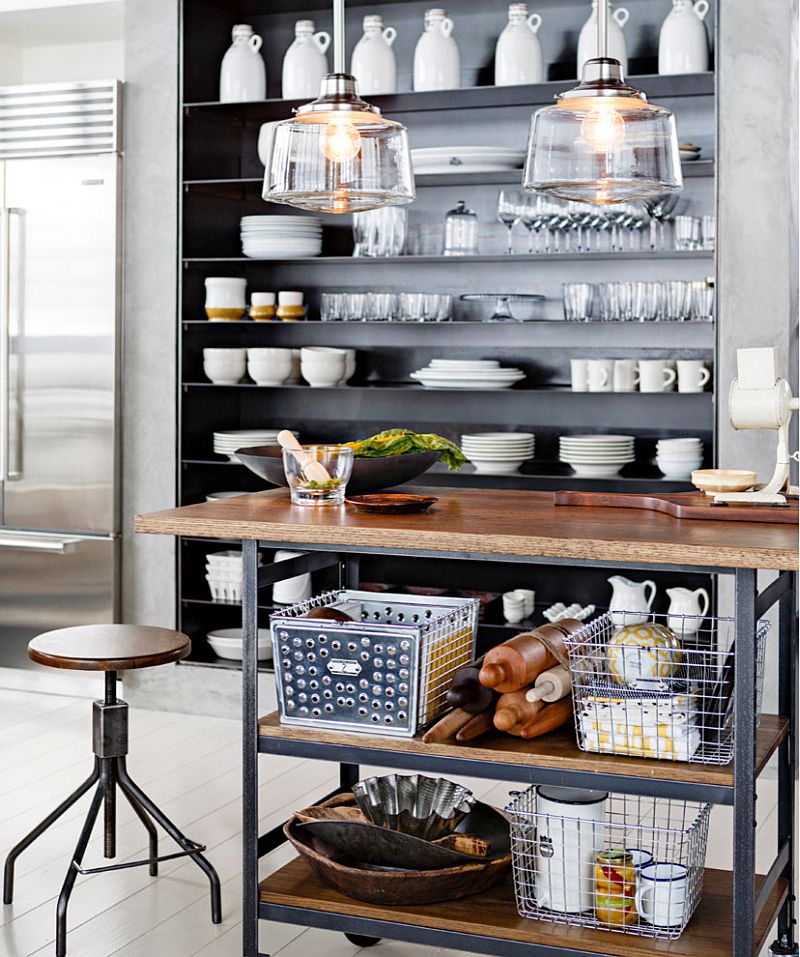 Decorating your industrial kitchen in style with the right accessories [From: Rejuvenation Lighting]