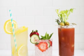 Delicious mocktails from A Beautiful Mess