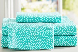 Dotted sheet set from PB Teen