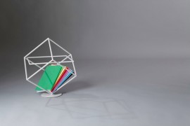 Magazine rack by Marco Ripa