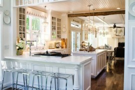 Organized and Glamorous Rustic Kitchen