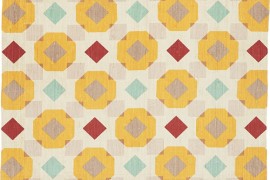 Patterned rug from CB2