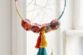 Pom pom dream catcher from Urban Outfitters