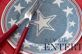 Pottery Barn 4th of July Tablescape