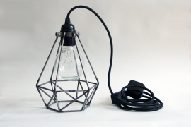 Rough Diamond Cage black