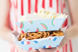Summer snack trays from Studio DIY