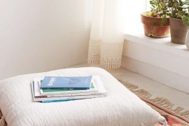 Tassel floor pillow from Urban Outfitters