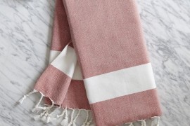 Tassel towel from West Elm