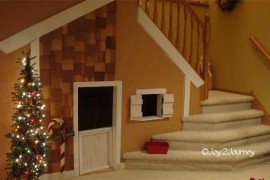 Under Stair Playhouse with Shingles