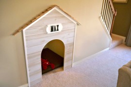 Under Stairs Dog Bed