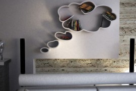 bookshelves cloud