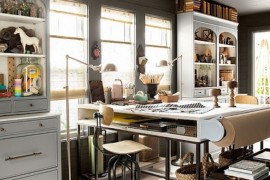home office artist view
