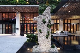 Beachfront hotel in Miami with serene ambiance