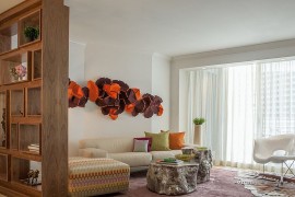 Beautiful and abstract wall art piece from Ligne Roset [Design: DIDA Home]