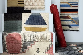 Boho rugs from CB2