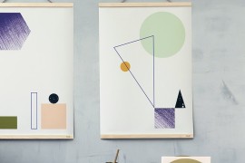 Brass desk accessories from ferm LIVING