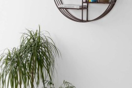 Circular wall shelf from Urban Outfitters