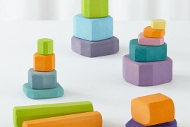 Colorful blocks from The Land of Nod