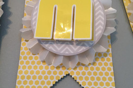 DIY Banner for Baby Shower