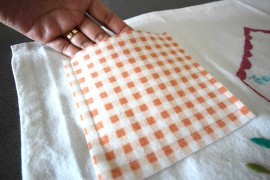 DIY Pocket Placemats Step Finished Product