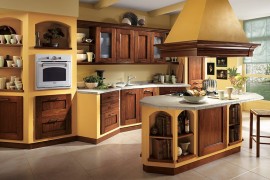 Exquisite modern kitchen inspired by old country style