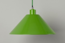 Green pendant light from The Land of Nod