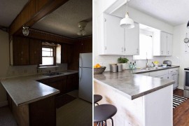 Kitchen update from A Beautiful Mess