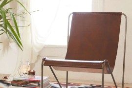 Leather sling chair from Urban Outfitters
