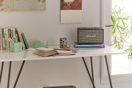 Metal desk from Urban Outfitters