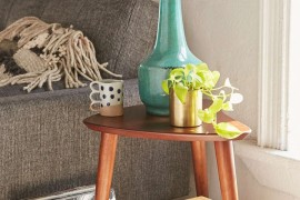 Midcentury-style side table from Urban Outfitters