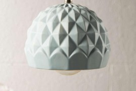 Mint green pendant light from Urban Outfitters