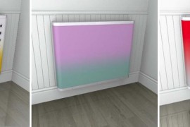 Ombre radiator covers from Couture Cases