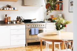 Small Scandinavian kitchen idea