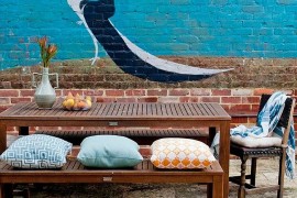 Taking your love for wall art outdoors! [Design: Etica Studio]