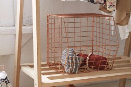 Wire storage shelf from Urban Outfitters