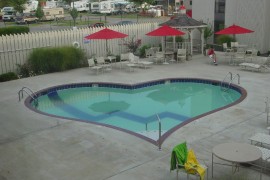 Turn the poolside deck into a hip and relaxing hangout