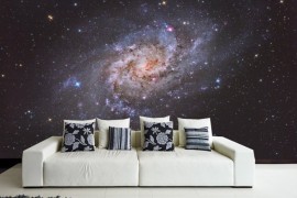 Captivating wall mural for those who love the cosmos