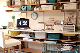 Exquisite standing design design with ample storage space all around