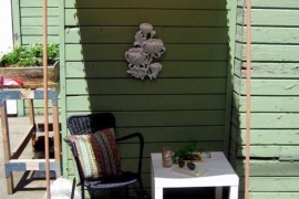 Smart and simple sun shade idea