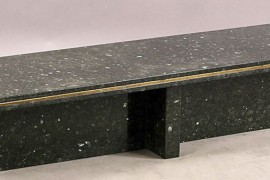 1950s granite coffee table from 1stdibs