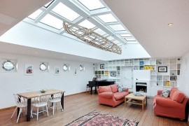 Home on a Former Barge